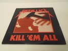 Metallica ?- Kill 'Em All ORIG. US LP 1st PRESS
