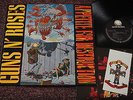 GUNS N' ROSES Appetite For Destruction (Original LP) Banned Sleeve & Sticker. EX
