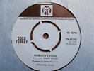 M-  UK  PYE  45  -COLD TURKEY / STREET KIDS -  