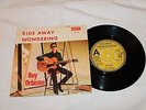 Roy Orbison Import 45 Promo with Picture Sleeve-RIDE AWAY/WONDERING
