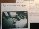 7'THE CURE   Picture of you/last dance  Germany + PROMO-INFOSHEET