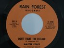 MASTER FORCE, DON'T FIGHT THE FEELING, SUPER RARE ORIGINAL 45