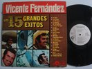 VICENTE FERNANDEZ Los 15 Grandes Exitos LATIN LP TELEDISCOS CBS