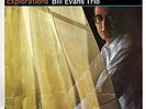 Bill Evans Explorations Riverside 9351 stereo Black label deep groove