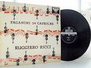 Paganini: 24 Caprices - Ruggiero Ricci **Decca SXL 2194 WBg ED1 LP**
