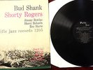 1957 BUD SHANK & BILL PERKINS - QUINTET - PACIFIC JAZZ PJ 1205 - DG