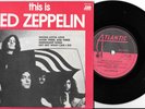 led zeppelin this is EP 7'' made in  New Zealand NZ 1970s