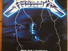 Metallica – Ride The Lightning – Thrash Metal-Heavy Metal Vinyl LP with Insert