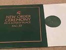 NEW ORDER Ceremony original 1981 UK 12