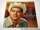 LP HANK THOMPSON This Broken Heart Of Mine UK Pressing 1960 Stereo Capitol