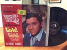 ELVIS PRESLEY: Girls  Girls  Girls , RCA Records, Living Stereo, 1st, OOP LP