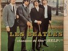 BEATLES Chanson du film HELP Rare Orig French LP ODEON BIEM SOE 3771 Languette