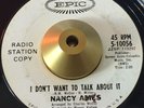 Nancy Ames -I Don't Want To Talk About It- Northern Soul 45 on Epic - Hear