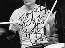 AUTHENTIC SIGNED CHARLIE WATTS 10 X 8 ROLLING STONES PHOTO..REAL SIGNATURE..COA