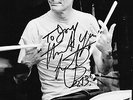AUTHENTIC SIGNED CHARLIE WATTS 10 X 8 ROLLING STONES PHOTO..REAL SIGNATURE..COA