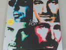 U2 POP 1997 RARE UK LIMITED EDITION DOUBLE VINYL RECORD SET W/PROMO STICKER.