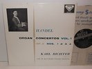 SXL 2115 Handel Organ Concertos Vol.1 Nos. 1 2 3 4 Karl Richter ED1 WBG BBB