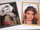 VINTAGE 80s MADONNA LIKE A VIRGIN 2 x PRINTED MIRROR 32x22 CM 12.60