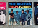 THE BEATLES HELP - ROLLING STONES SATISFACTION - YARDBYRDS + PICTURE SLEEVES 45s