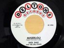 Surf 45 DICK DALE AND THE DEL-TONES Miserlou/Eight Till Midnight DELTONE 5019 NM