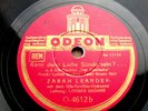 0084/ ZARAH LEANDER-Kann denn Liebe Sünde sein-Von der Puszta will ich-Schellack