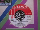 Modern / Northern Soul 45 SAM DEES fragile, handle with care ATLANTIC hear PROMO