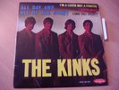 THE KINKS  EP 45T.  FRENCH . VOGUE PYE. ORIGINAL. ALL DAY AND ALL OF THE NIGHT