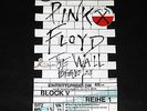 PINK FLOYD - The Wall 1981 - Ticket / Konzertkarte / Eintrittskarte - Dortmund