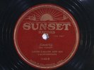 78 RPM --  Owen Fallon and His Californians, Sunset 1143, E-V+  Jazz