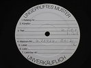 U. F. O. : UFO 1 TESTPRESSING LP Nova Teldec 6.21426