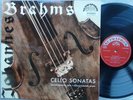 NM BRAHMS NAVARRA HOLECEK CELLO SONATAS STEREO LP SUPRAPHON SUPERB
