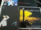 SIMPLE MINDS TOUR BOOKS X 4
