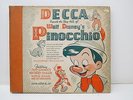 Cliff Edwards - Walt Disney's Pinocchio - Decca Record Album 110 - 78 RPM Record