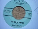 northern soul bette watts do me a favor wand r n b soul