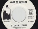 GLORIA JONES Come Go With Me 45 on Uptown northern soul promo original M- HEAR