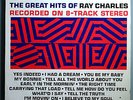 RAY CHARLES GREAT HITS IN STEREO RARE ORIG'64 ATLANTIC LP ON ATCO-STYLE LABEL NM