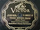 78RPM  JAZZ BERNIE MOTEN'S KANSAS CITY ORCH VICTOR 38037