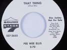 Funk 45 PEE WEE ELLIS That Thing SOUND STAGE 7 VG++/NM HEAR