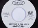 Northern Soul 45 NANCY AMES I Don't Want To Talk About It EPIC HEAR