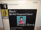 ROSALYN TURECK    BACH: WELL-TEMP CLAVIER     RARE DECCA STEREO 3LP PROMO SET NM