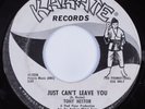 Northern Soul 45 TONY HESTOR Just Can't Leave You KARATE promo HEAR