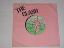 punk 7in vinyl,the clash,white man in hammersmith palais,in pink sleeve