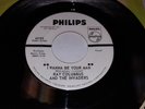 RAY COLUMBUS & THE INVADERS I Wanna Be Your Man /Cat's Eyes 45 Philips 40189 WLP