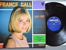 FRANCE GALL BABY POP GORAGUER GAINSBOURG 1966 BIEM ORIGINAL PHILIPS LP EX