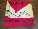 MILES DAVIS Relaxin LP ESQUIRE mono UK pressing light warp RARE