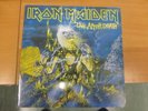 IRON MAIDEN LIVE AFTER DEATH DBL LP UK 1ST 1U/2U/1U/1U W/ MERCH SHEET NEAR MINT