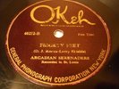 JAZZ ARCADIAN SERENADERS Fidgety Feet / Dog On The Piano OKEH 40272