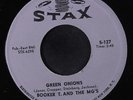BOOKER T & THE MG'S: Green Onions / Behave Yourself 45 (gray lbl) Soul