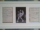 DAVID BOWIE IS EXHIBITION ZIGGY STARDUST WITH LYRICS PICTURE FRAME