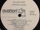 Hollins and Starr - Sidewalks Talking 1970 RARE WHITE LABEL PROMO